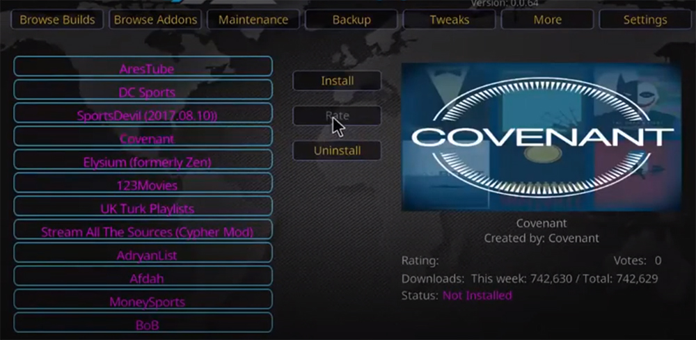 How To Install Covenant on Kodi: